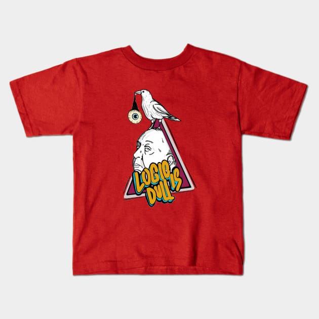 Hitchcock birds Kids T-Shirt by Swtch